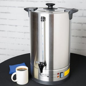 Giant coffee urn