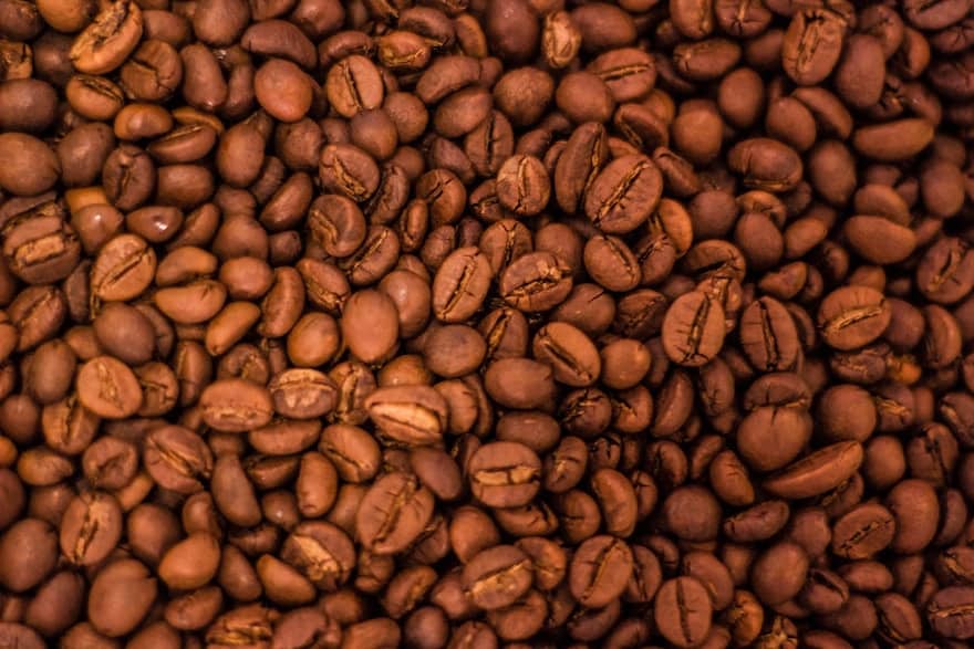 Medium roast coffee beans