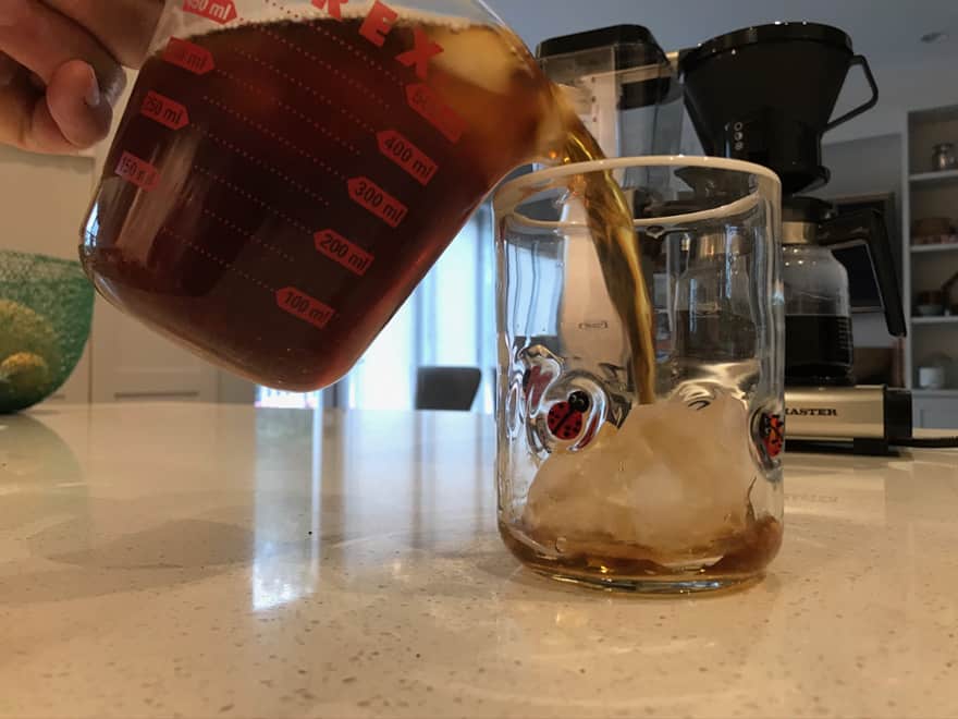 It’s always good to have a few new, full-size ice cubes in your drinking mug.