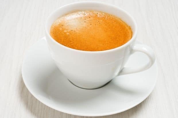 Long shot of espresso