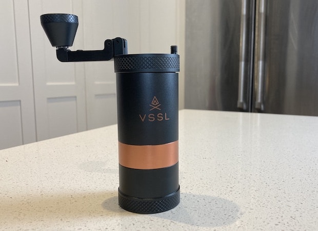 VSSL Java travel coffee grinder