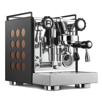 Rocket Appartamento Nera heat exchange espresso machine