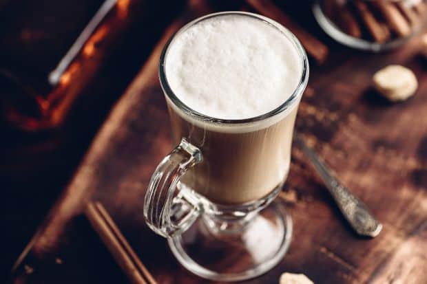 Irish cream coffee