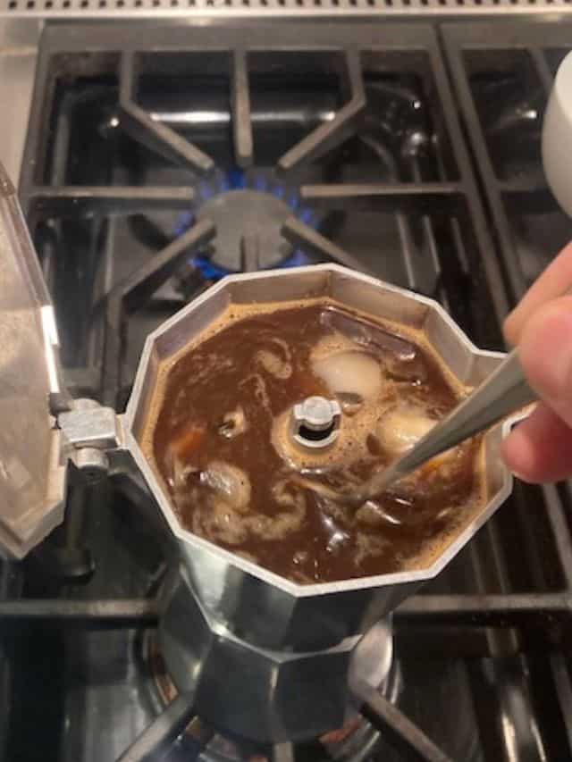 Moka Pot Iced Coffee