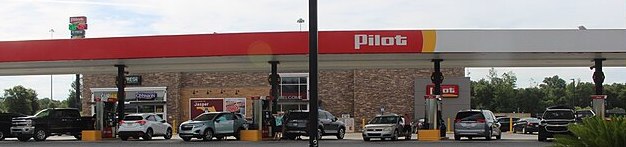 Pilot gas station